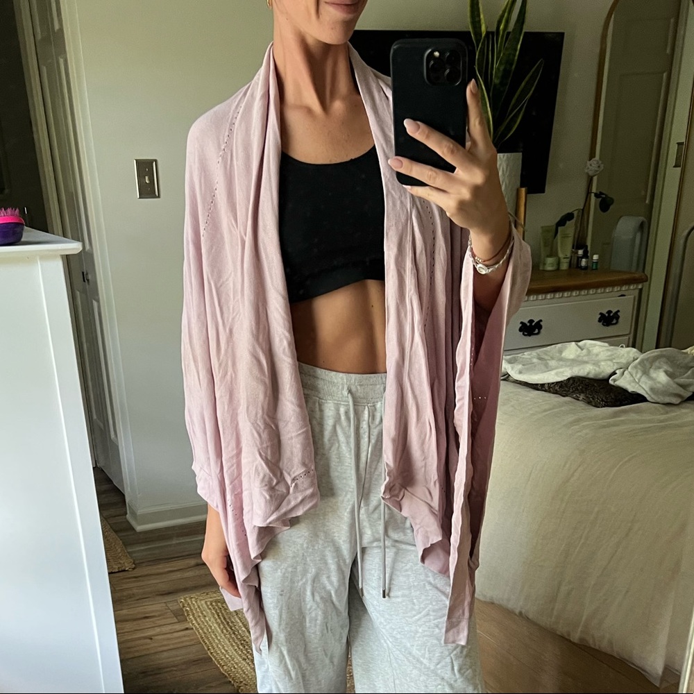 brand new Lululemon dusty pink shawl